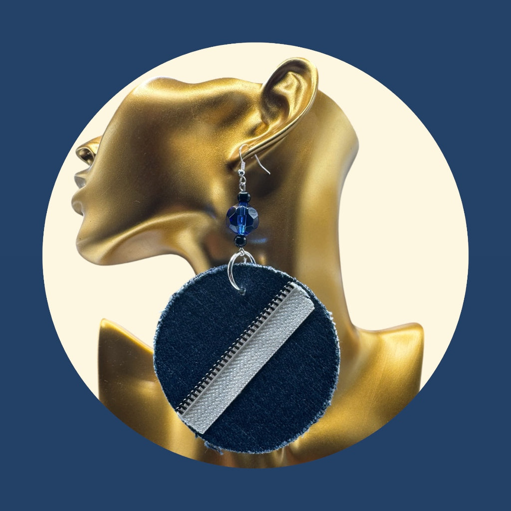 Jean & Cream Zips image 0