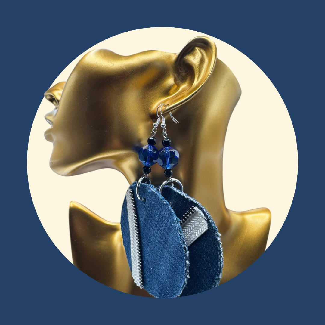 Jean & Cream Zips image 2