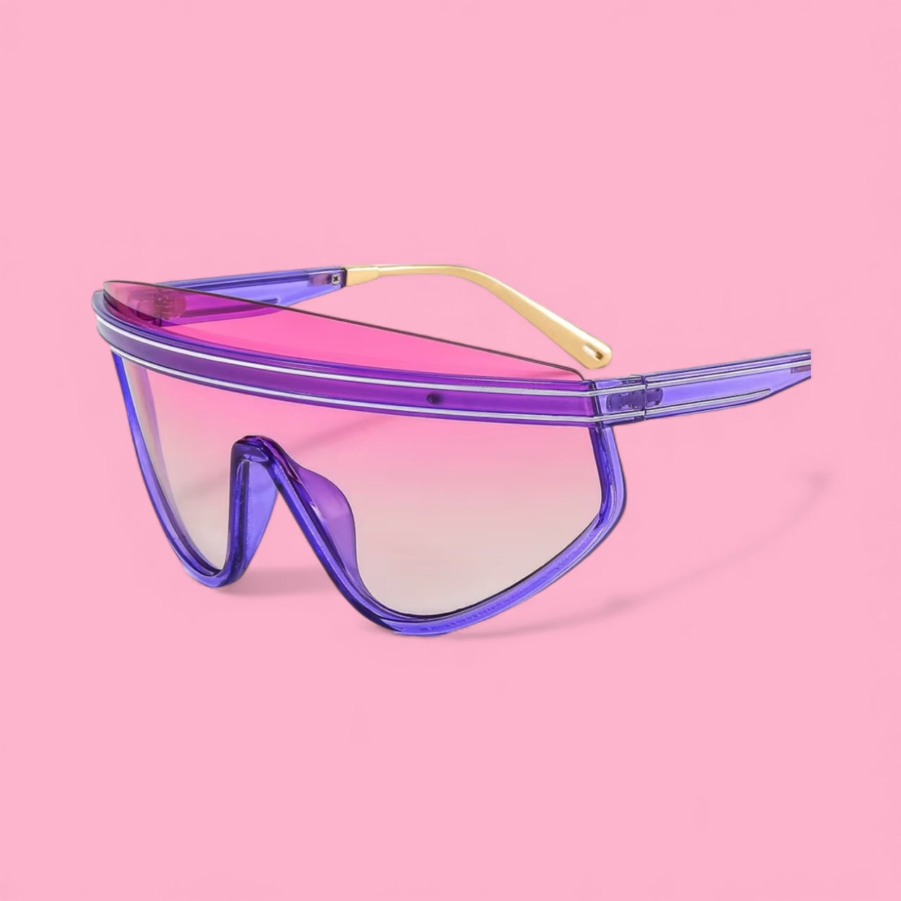 Violet Cotton Candy Visor Rims image 0