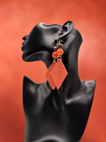 Sienna Leather Drops