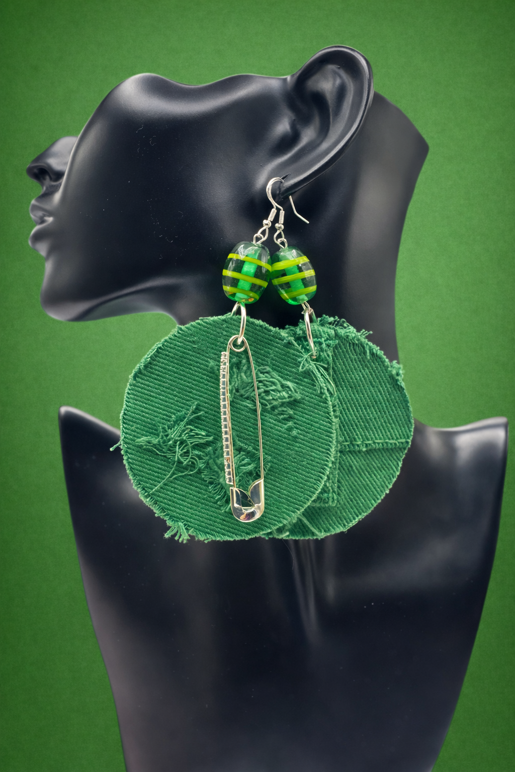 Emerald Rhinestone Chic