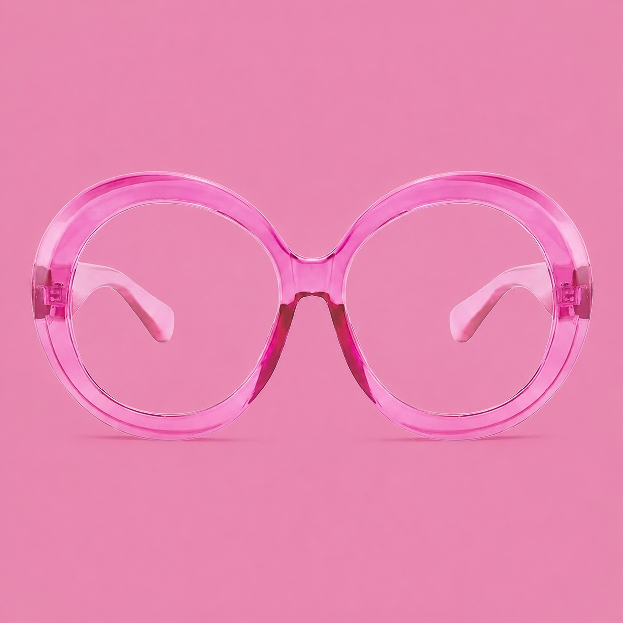 Pink Champagne Oversized Frames