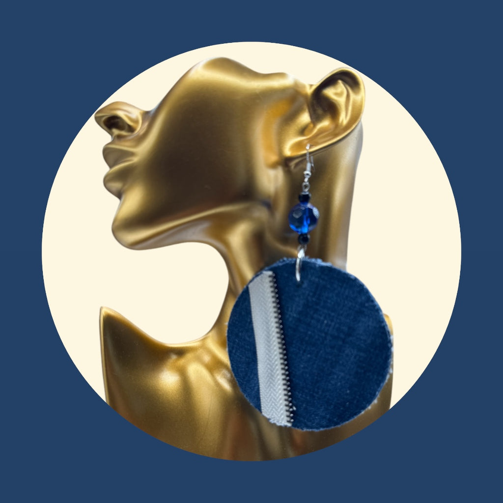 Jean & Cream Zips image 1